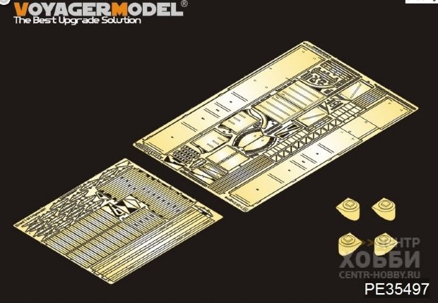 PE35497 Modern Iraqi T-55 Enigma MBT Fenders (For TAMIYA 35324)