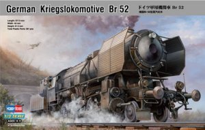 Hobby Boss BR-52 Hobby Boss Modellbausatz German Kriegslokomotive BR-52 | Maßstab 1/72 | 307 Teile | Länge 317,3 Mm | Für Modellbau-Fans Modellbahn Zubehör