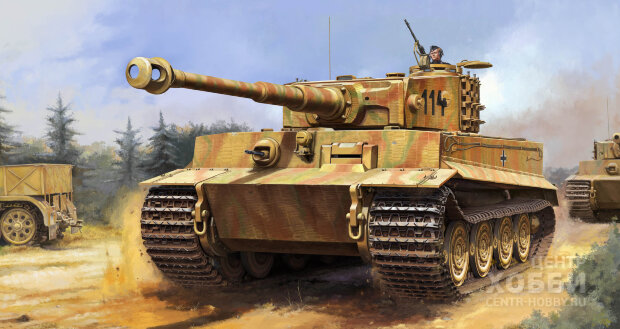 00945 1/16 Pz.Kpfw.VI Ausf.E Sd.Kfz. 181 Tiger I (поздний)