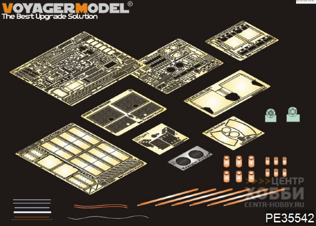 PE35542 WWII German Tiger I Early Production (FOR DRAGON 6350/9142/6335)